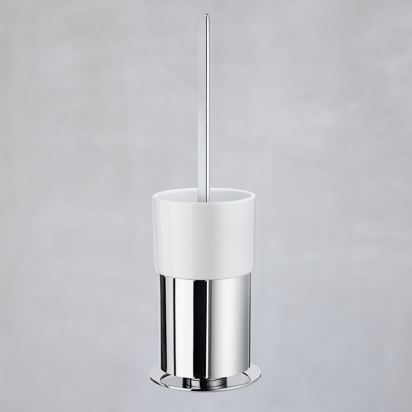 Smedbo Outline Toilettenbürste chrom poliert matt Glas