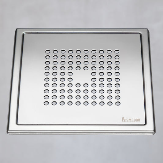 Smedbo Outline Abflusssieb Motiv 2 edelstahl poliert