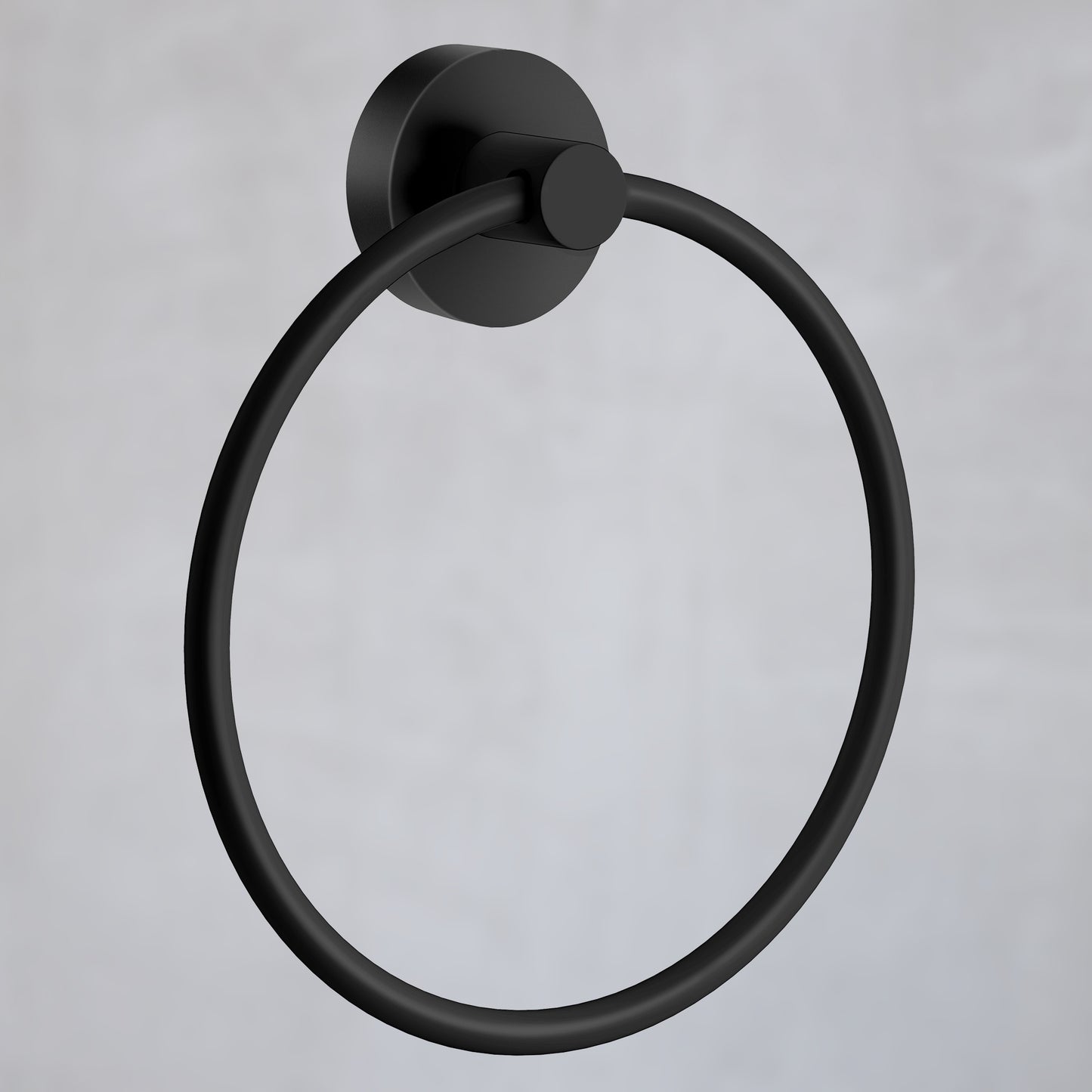 Smedbo Home Handtuchring Schwarz
