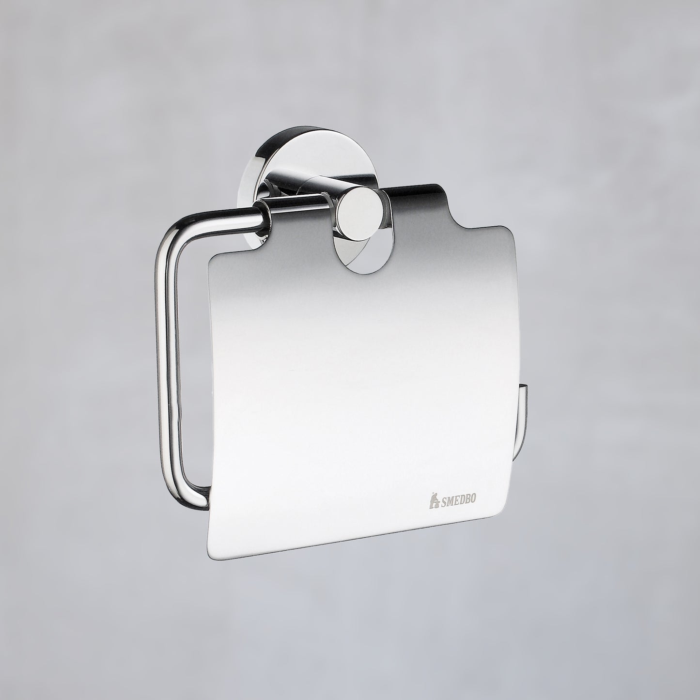 Smedbo Home Toilettenpapierhalter mit Deckel Chrom