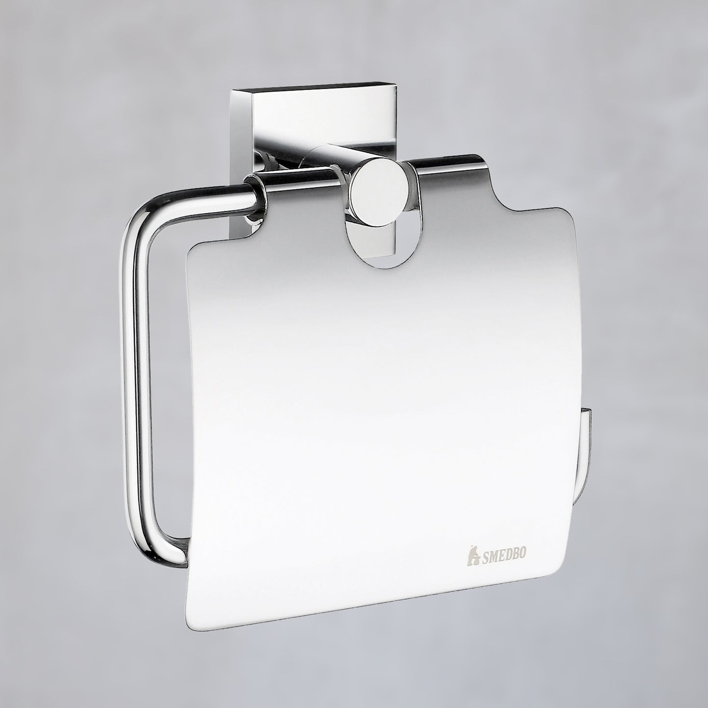 Smedbo House Toilettenpapierhalter mit Abdeckung chrom