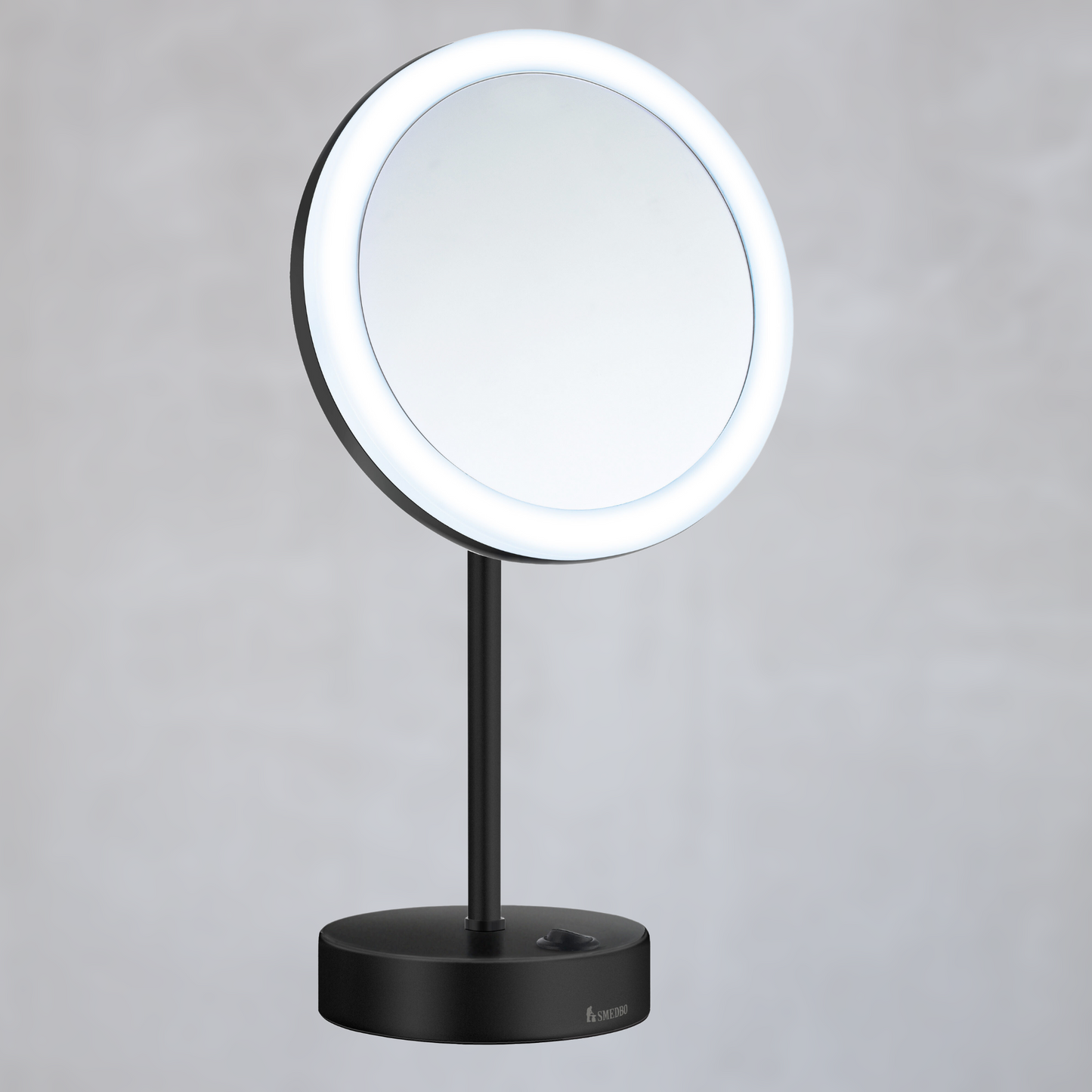 Smedbo Outline Schminkspiegel mit Licht chrom Bateriebetrieb