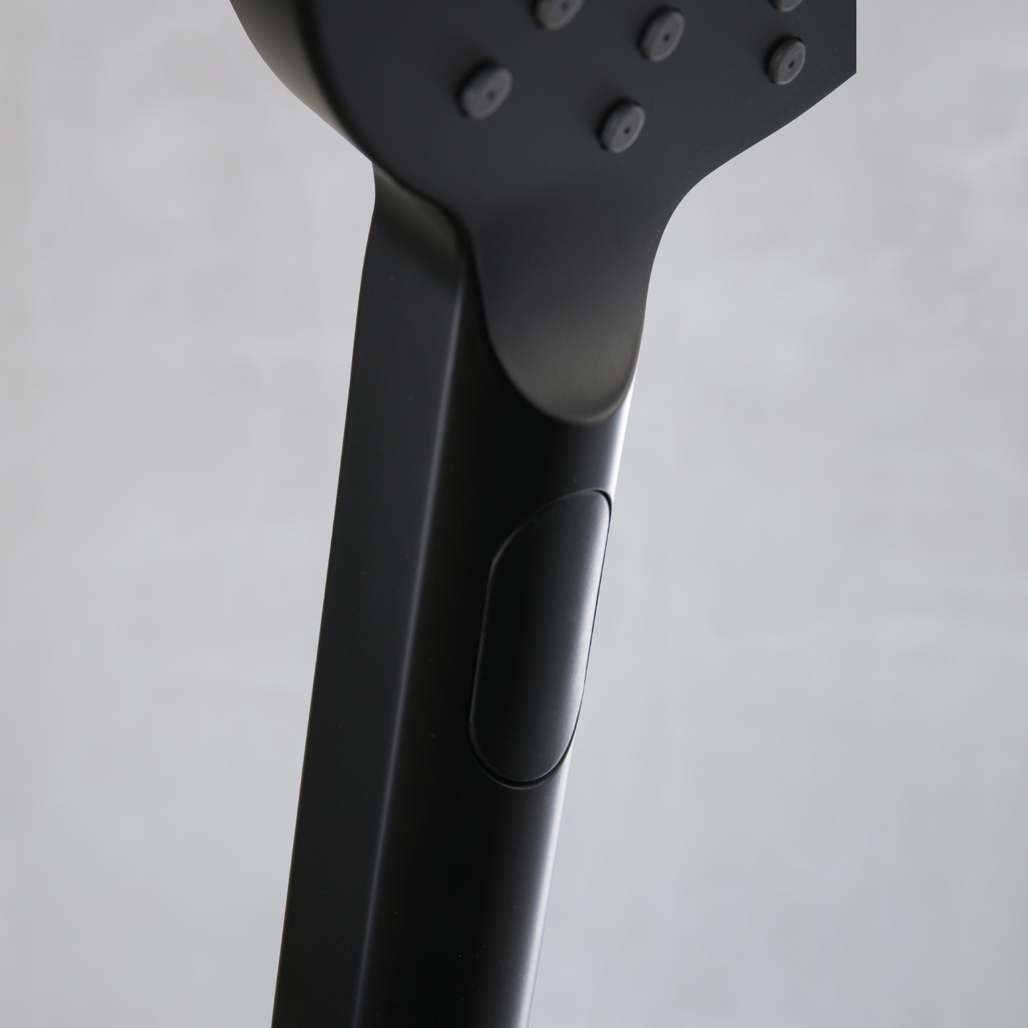 Design - Duschset schwarz matt