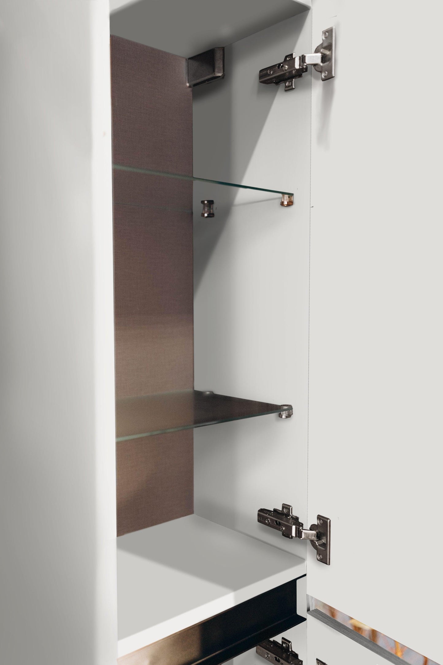Quadro Waschtisch inkl. Unterschrank, Hochschrank und 2x Spiegel P - isaak-home.de