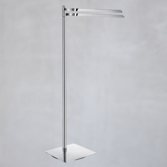 Smedbo Outline Handtuchhalter mit Schwenkarm chrom poliert